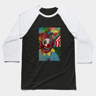 Weird Looking Clown Baseball T-Shirt